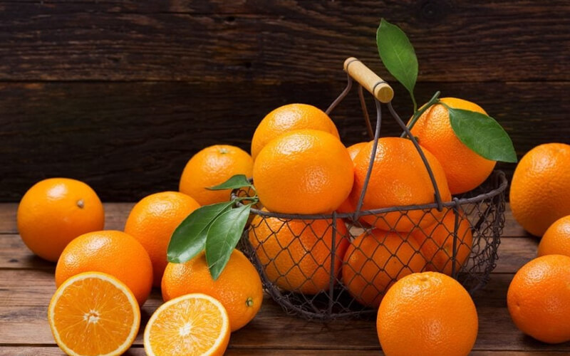 Hàm lượng dinh dưỡng của quả cam
